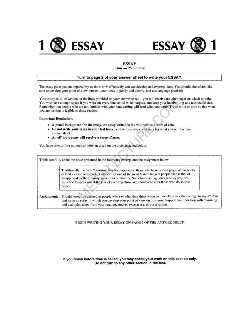 Page 2 of Real SAT Paper 8