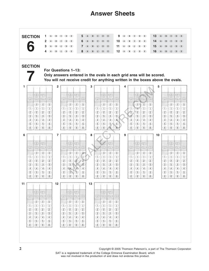 Page 2 of Practice Test 1