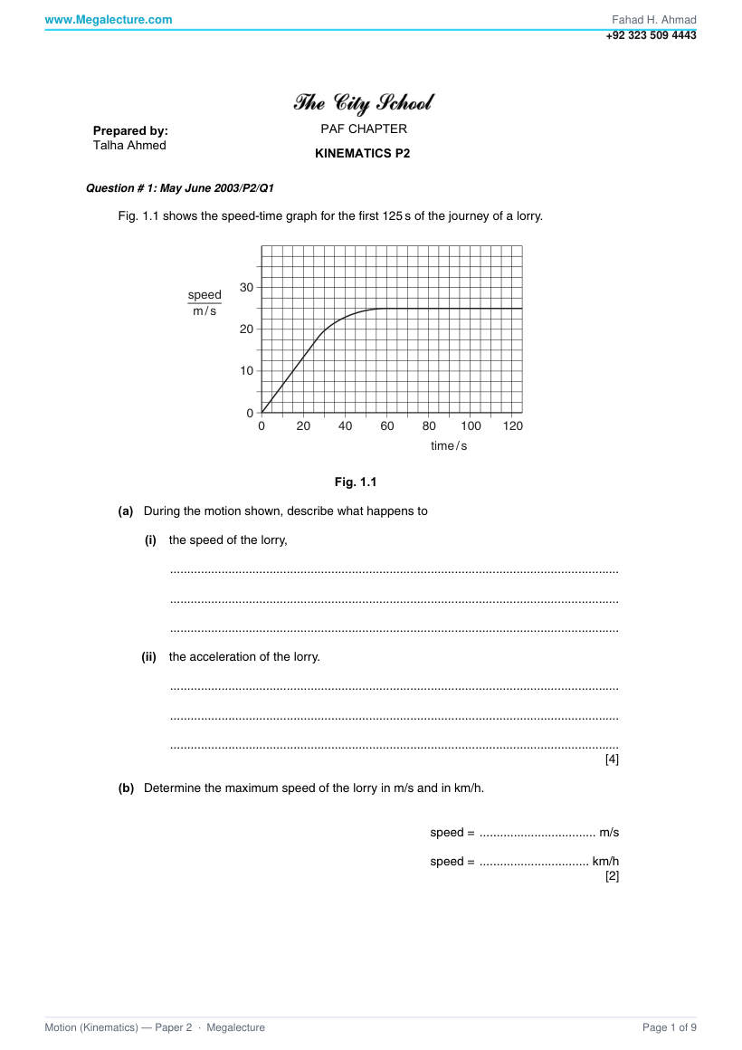 Page 2 of Questions (Set 1)