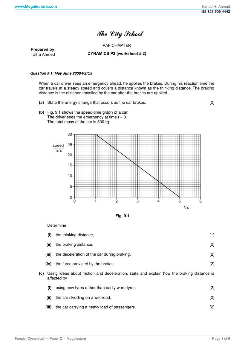 Page 2 of Questions (Set 1)