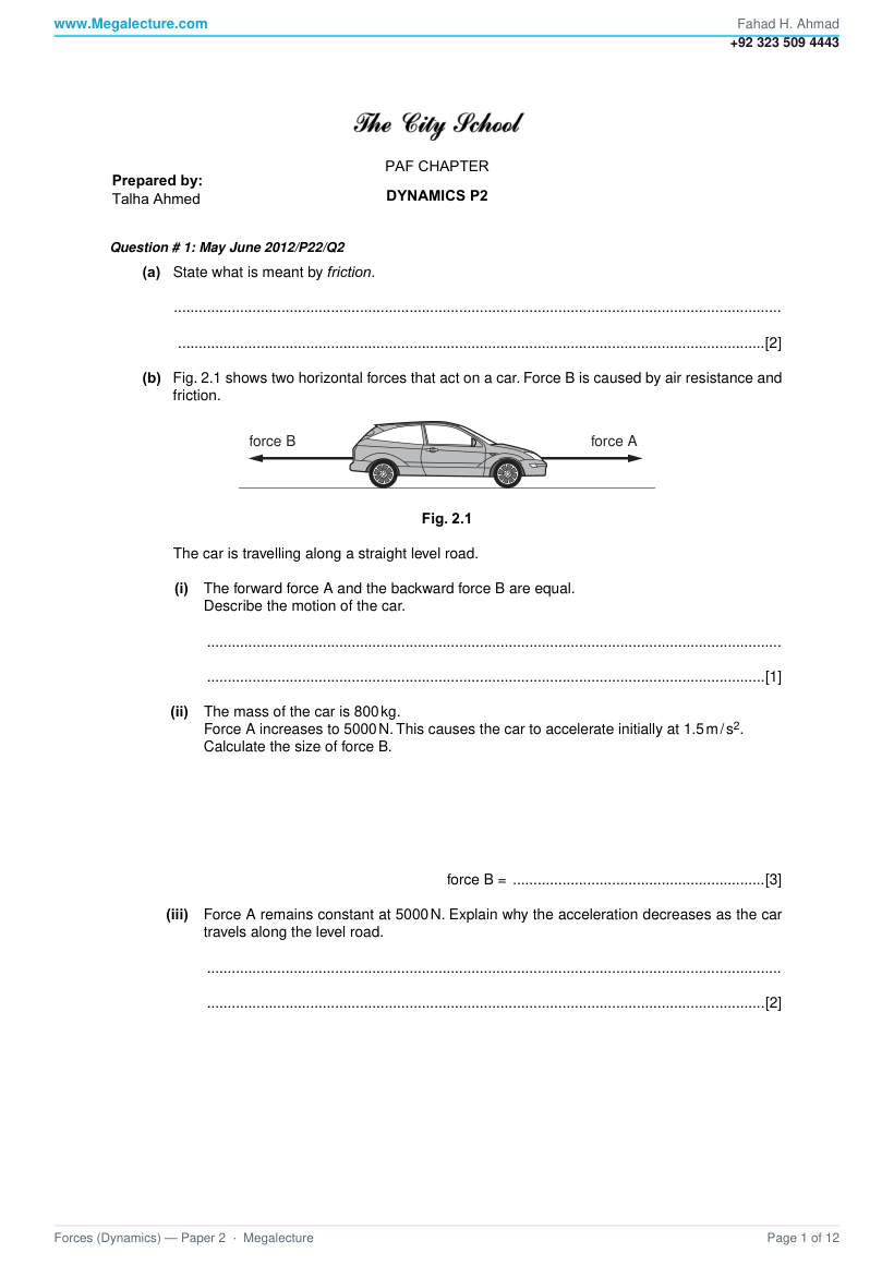 Page 2 of Questions (Set 2)