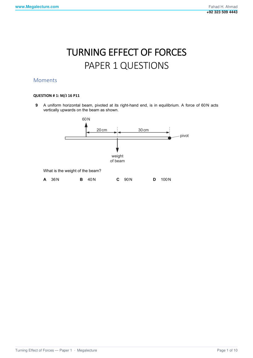 Page 2 of Questions