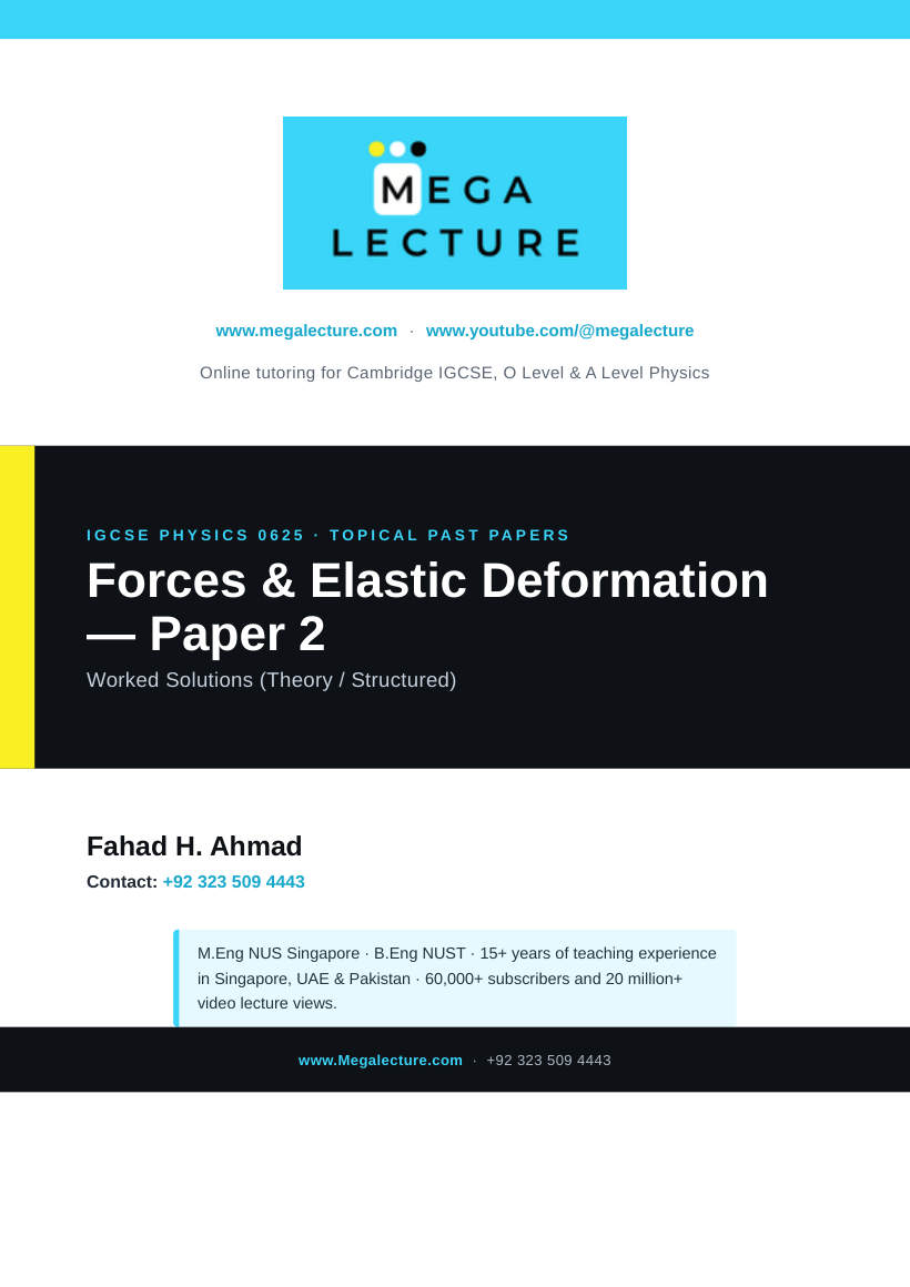 Page 1 of Worked Solutions