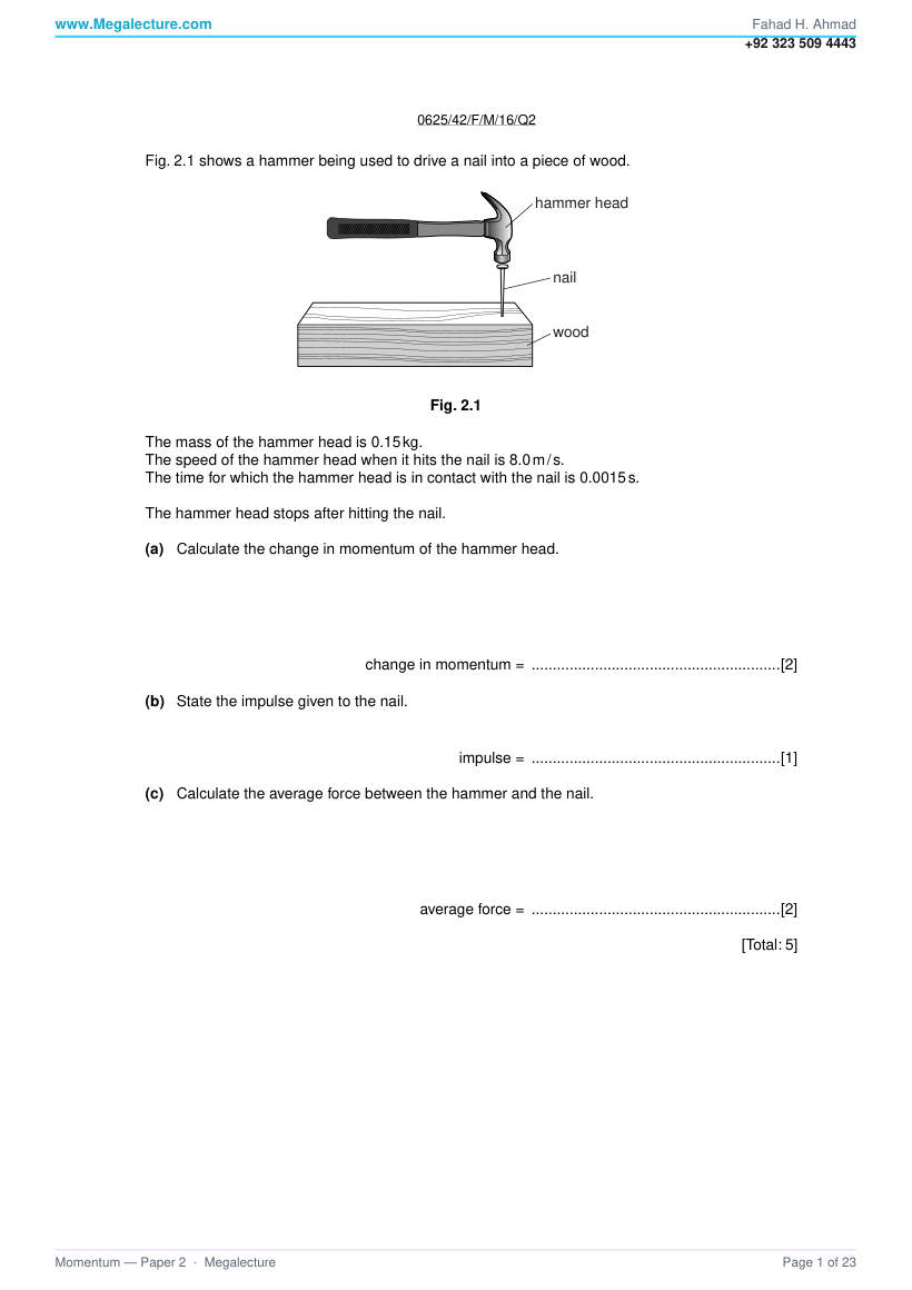 Page 2 of Questions