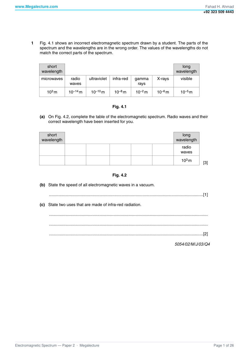 Page 2 of Questions