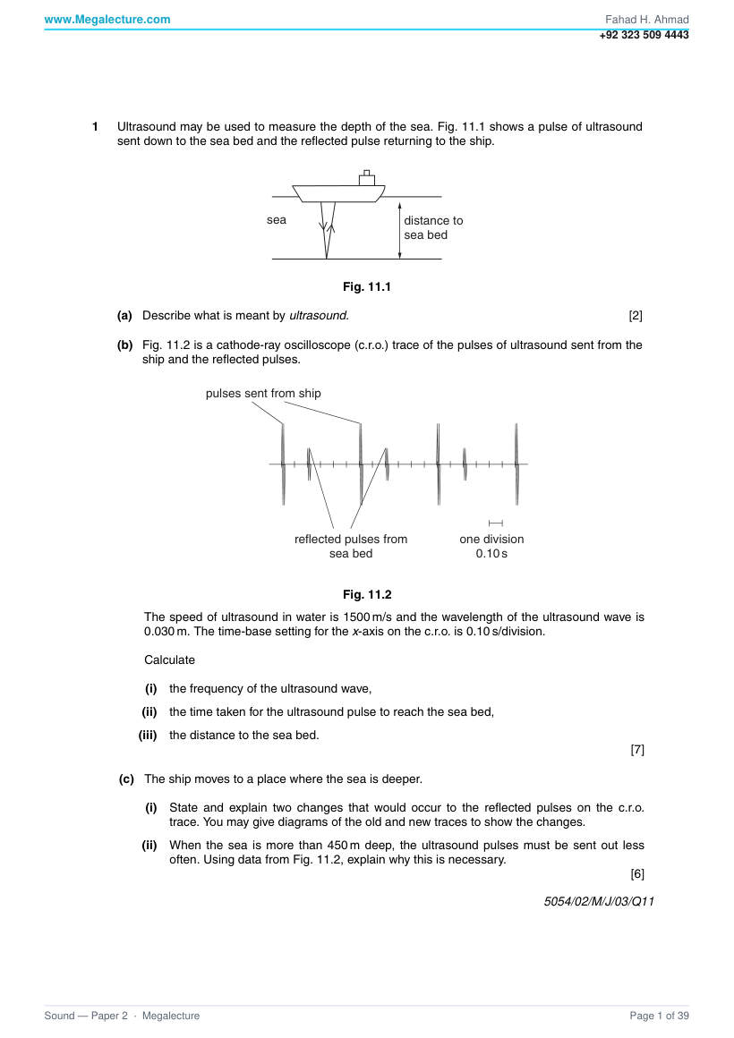 Page 2 of Questions