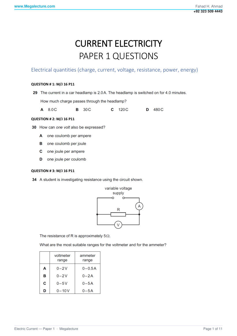 Page 2 of Questions