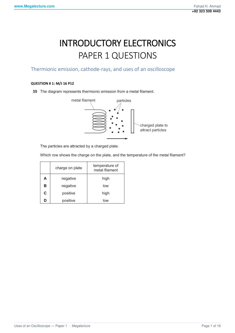 Page 2 of Questions