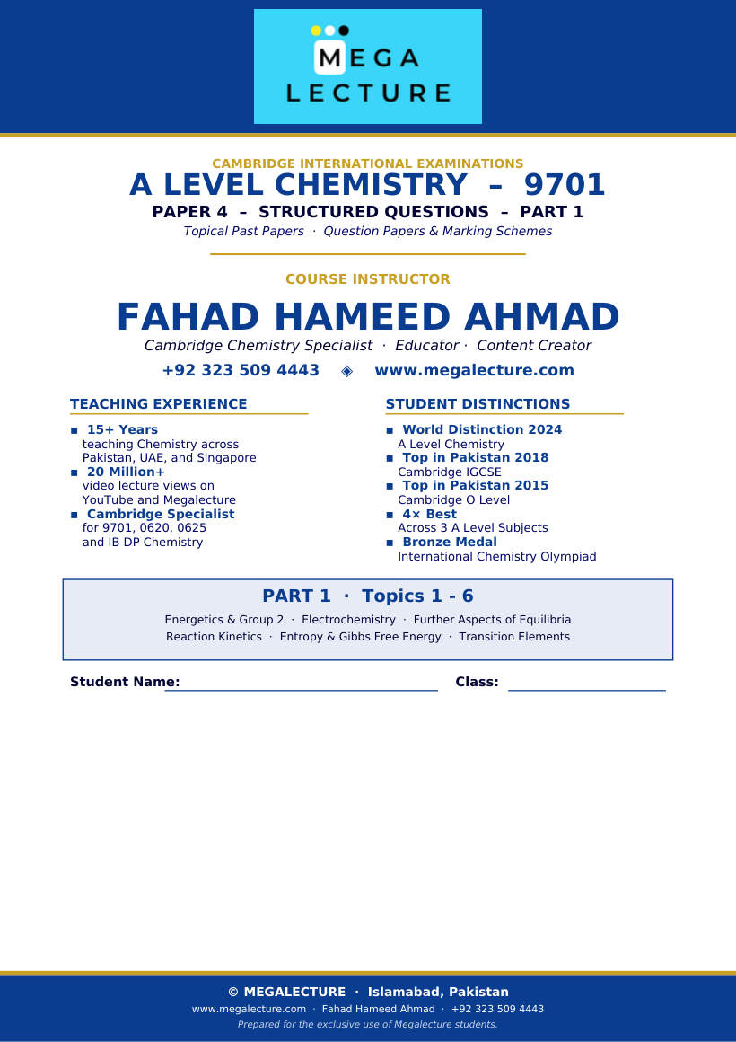 Page 1 of Question Papers & Mark Schemes (PDF)