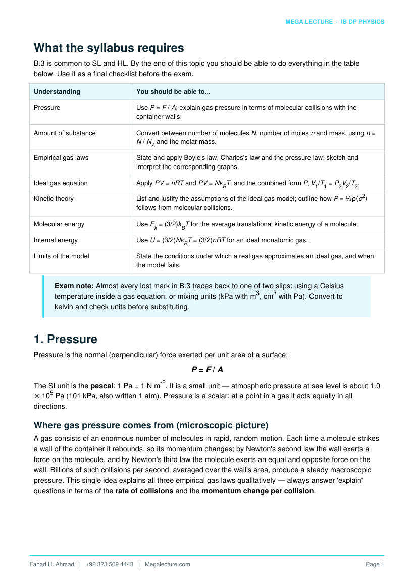 Page 2 of B.3 Gas Laws