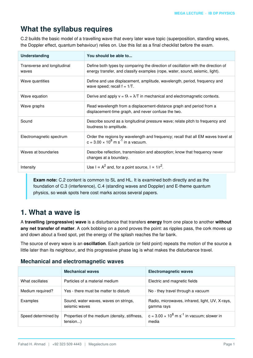 Page 2 of C.2 Wave Model
