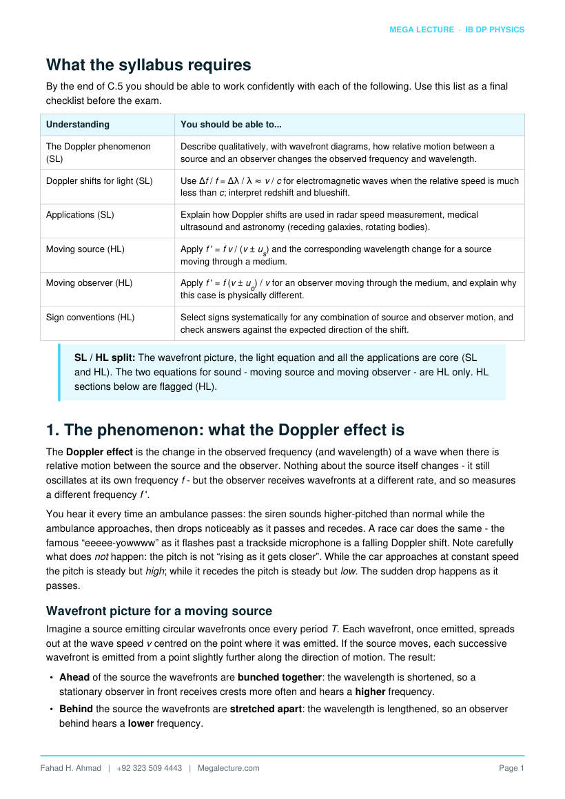 Page 2 of C.5 Doppler Effect