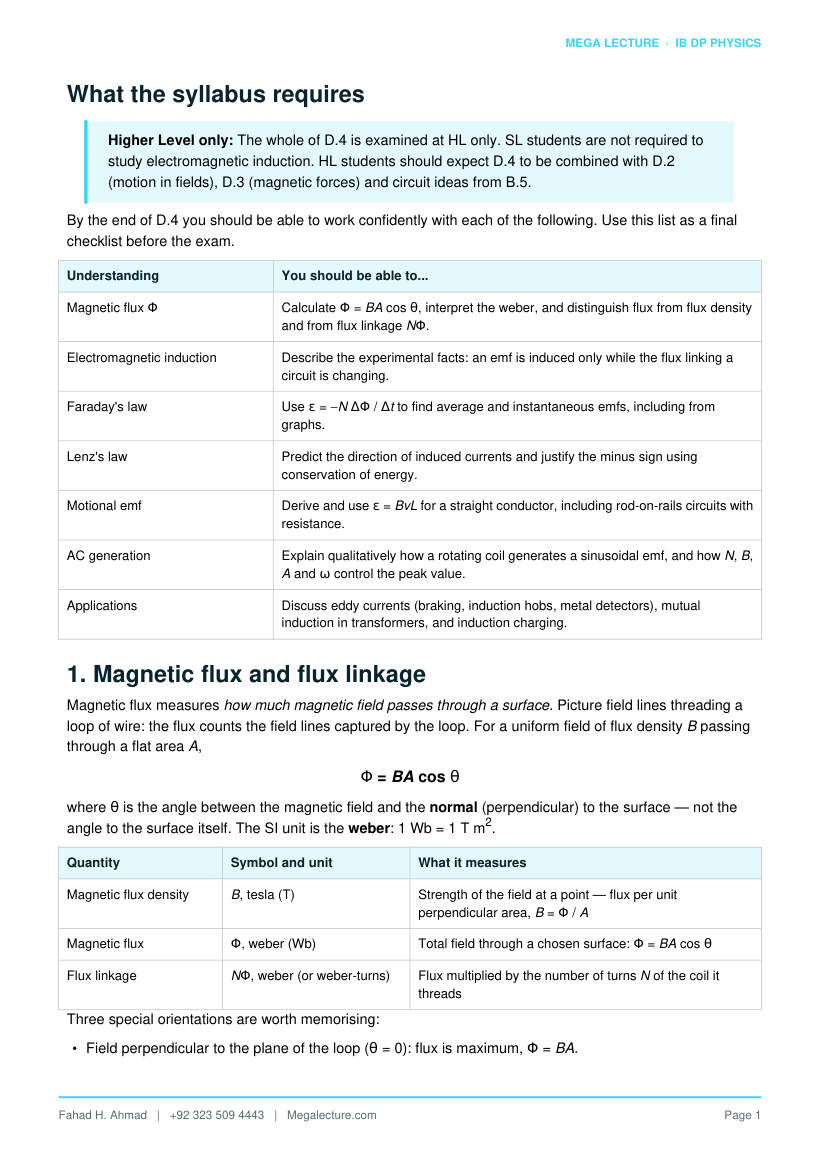 Page 2 of D.4 Induction (HL)