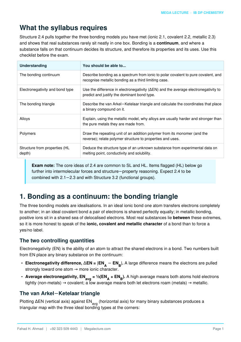 Page 2 of Structure 2.4 From Models to Materials