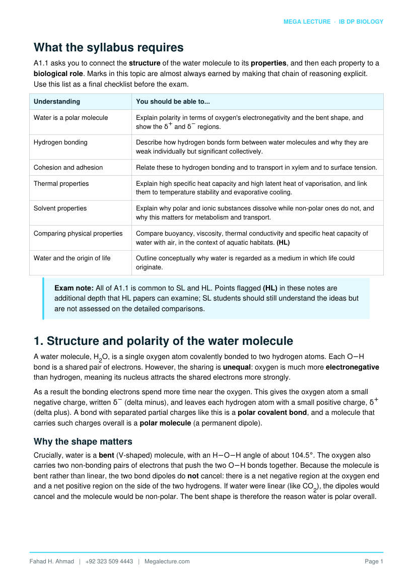 Page 2 of A1.1 Water
