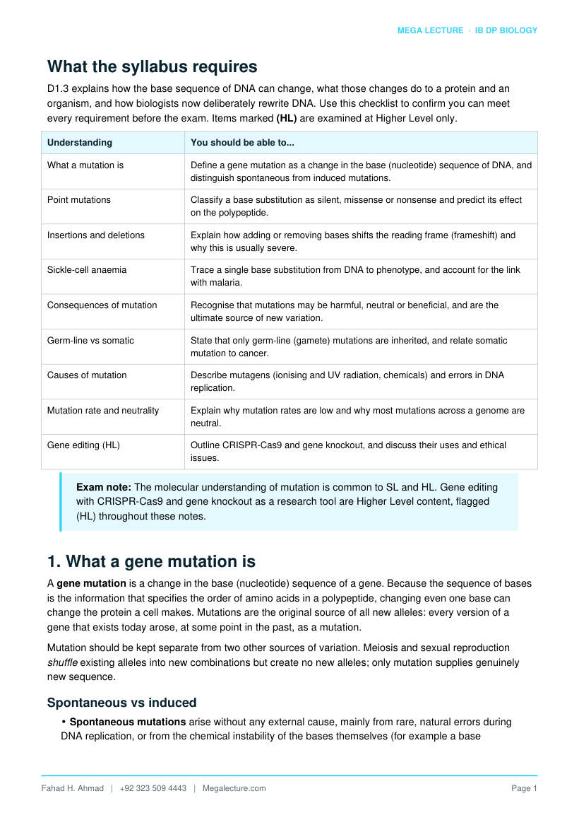 Page 2 of D1.3 Mutation and Gene Editing