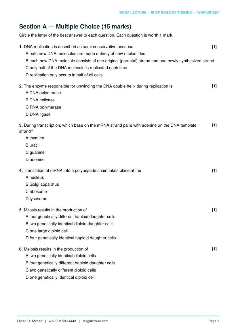 Page 2 of Theme D Worksheet