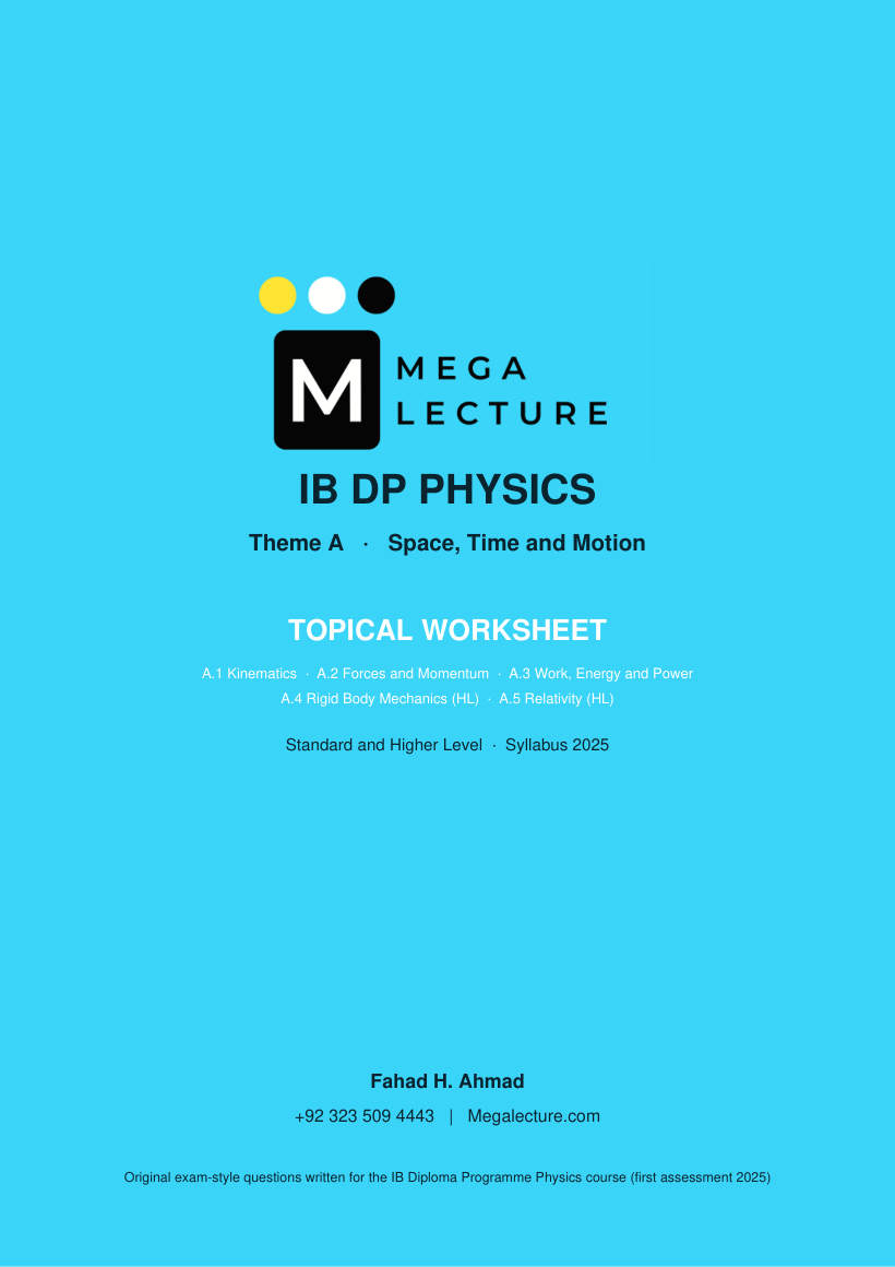 Page 1 of Theme A Worksheet