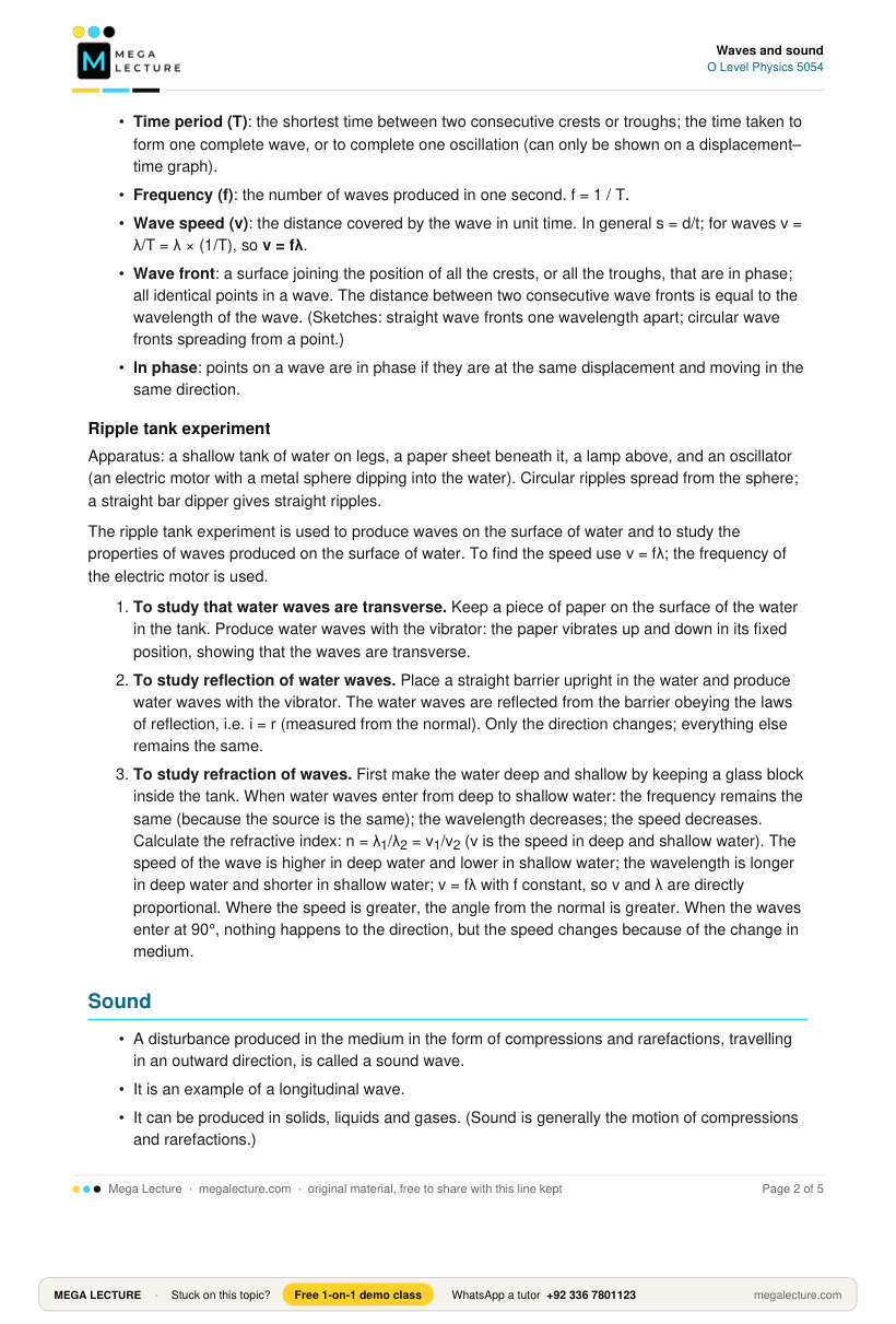 Page 2 of Waves Sound