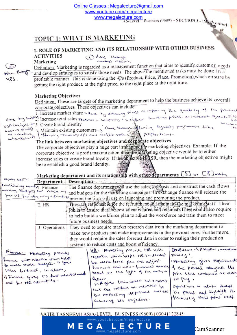 Page 1 of Business Unit 3 (AS) (PDF)
