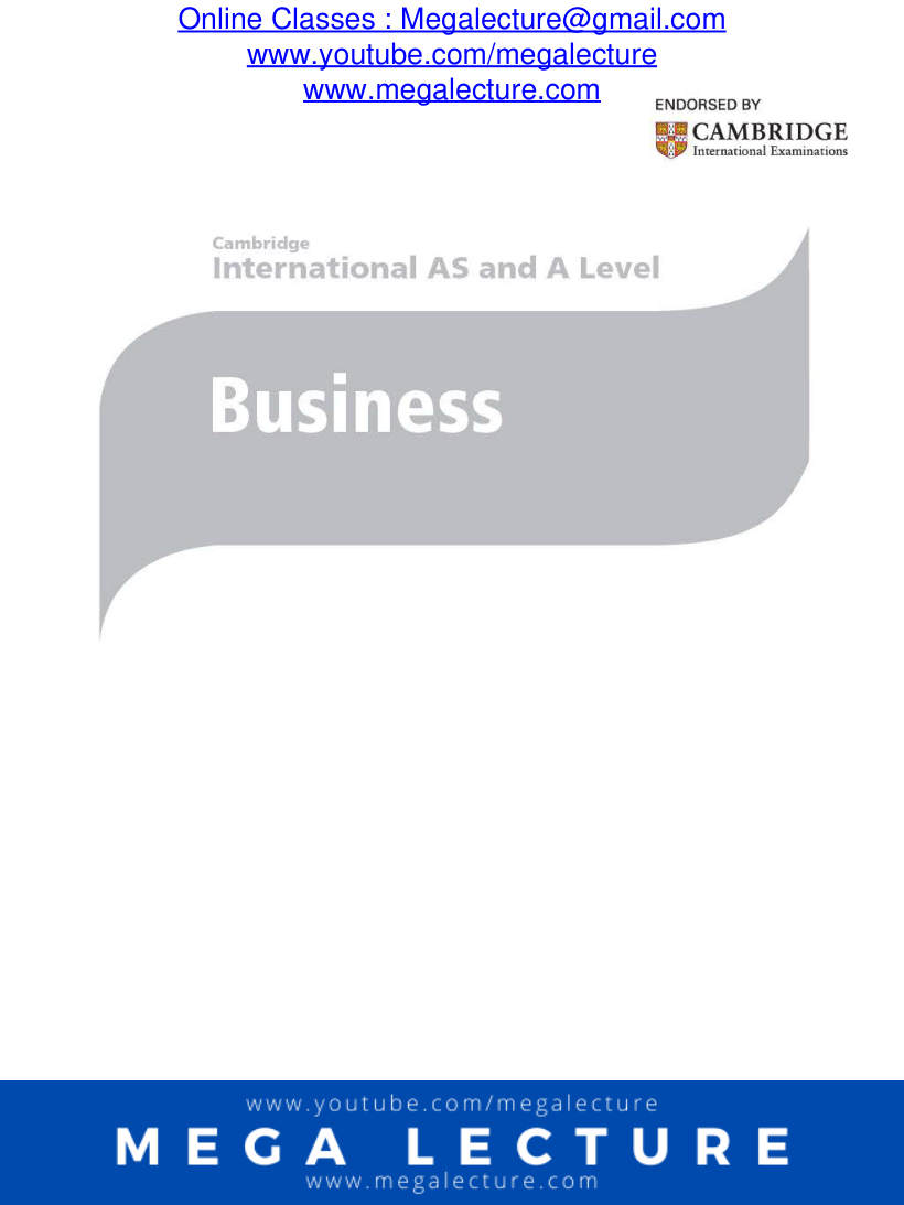 Page 2 of Cambridge AS & A Level Business — Textbook (PDF)