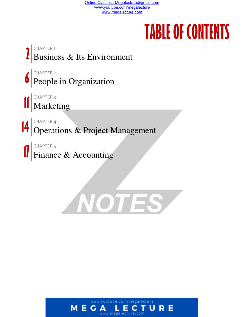 Page 2 of CIE AS Business (9609) Notes (PDF)