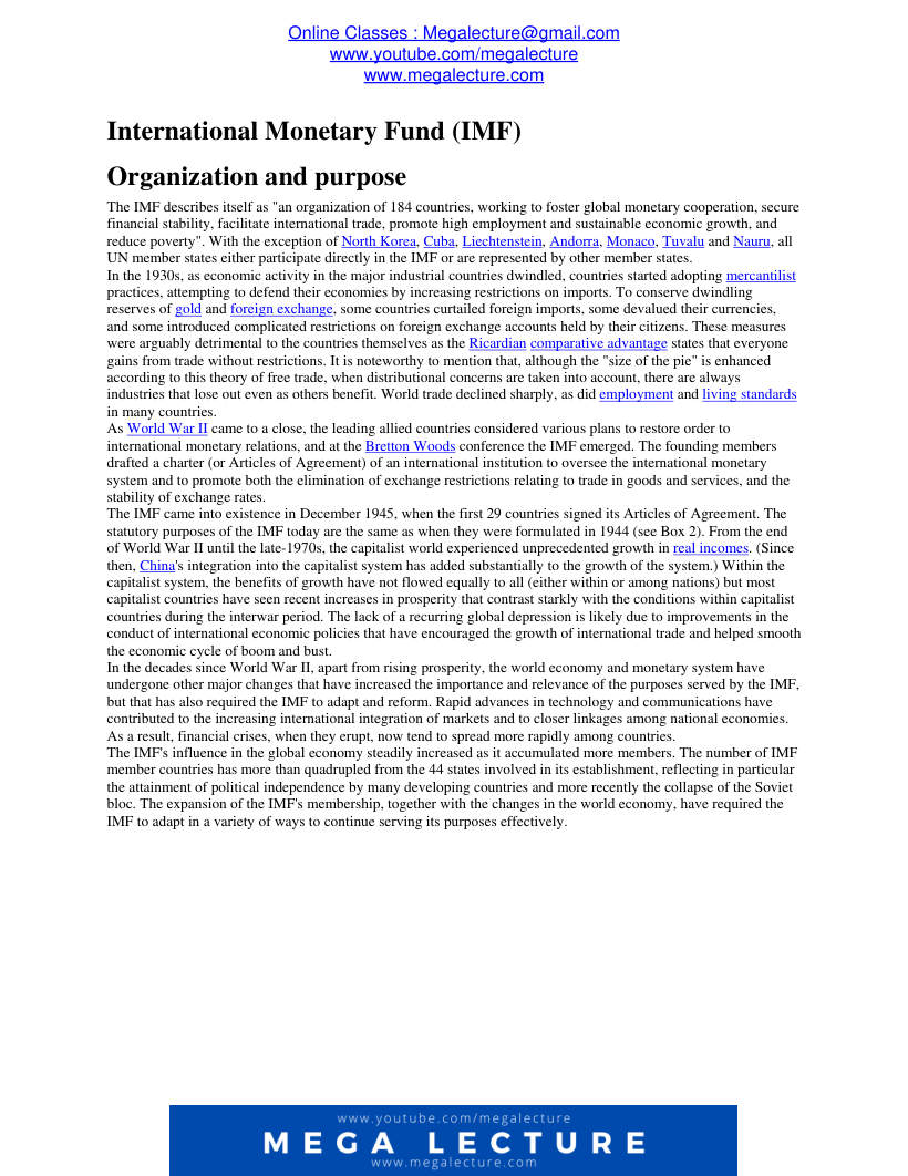 Page 1 of IMF & WTO (PDF)
