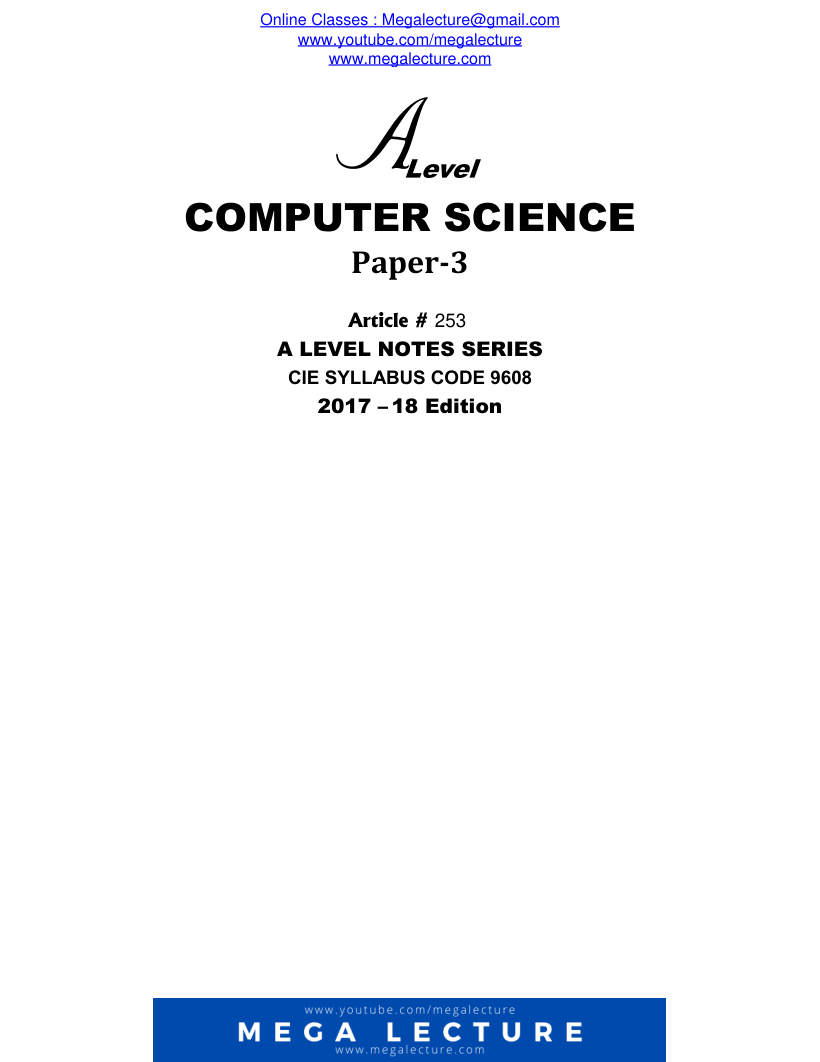 Page 2 of Complete A Level Notes Series (PDF)