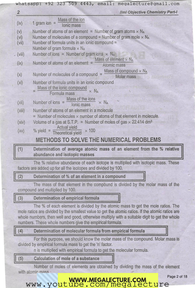 Page 2 of Chapter 1: Basic Concepts
