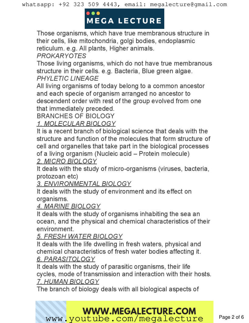 Page 2 of Chapter 1: Measurements