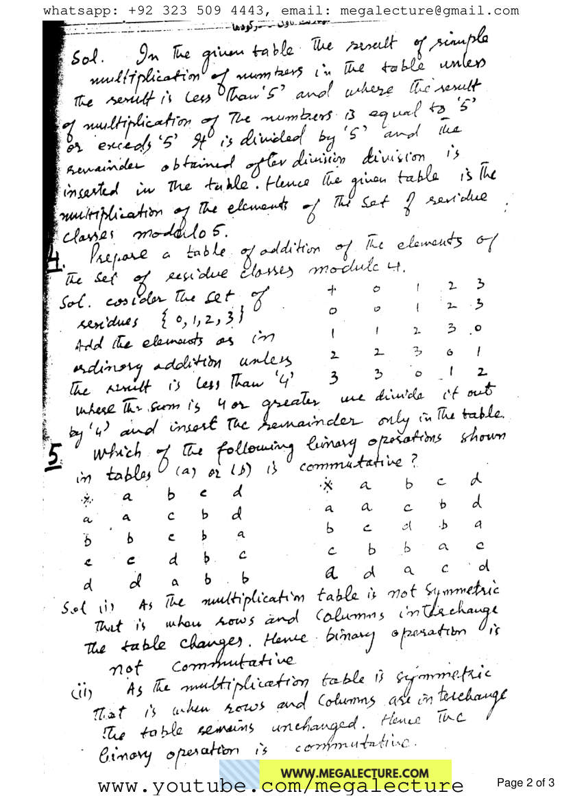 Page 2 of Exercise 2.7