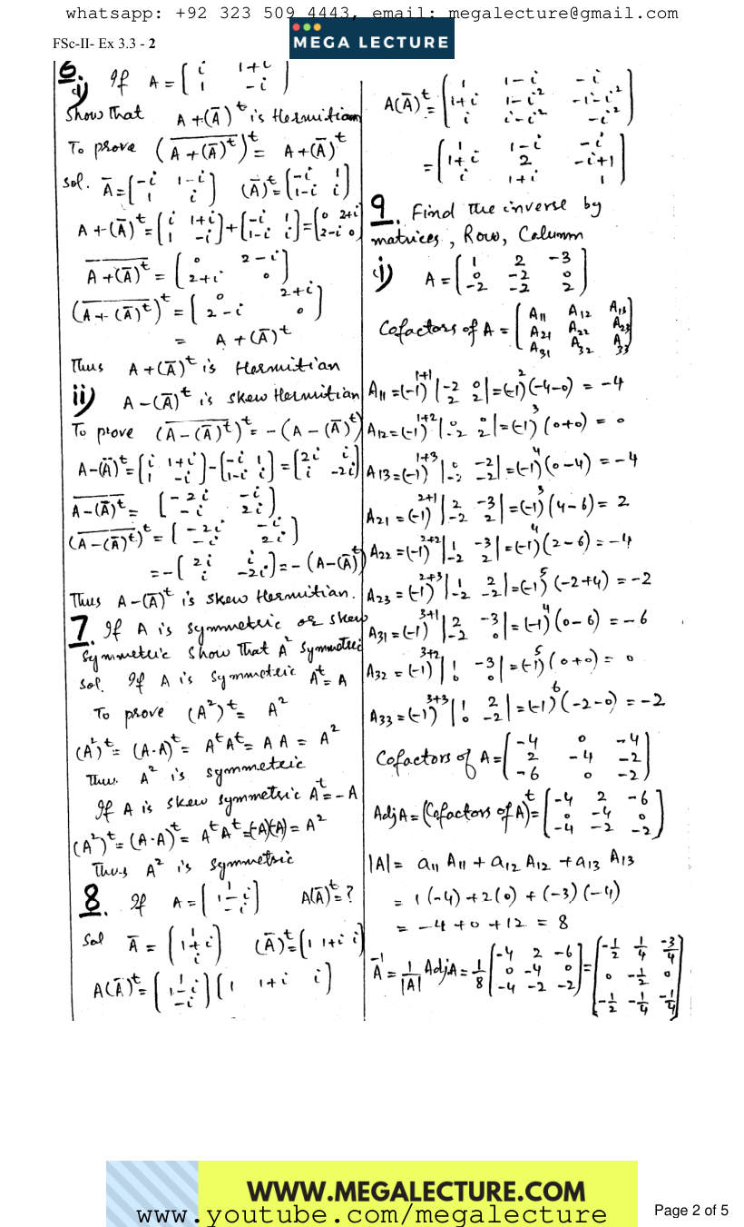 Page 2 of Exercise 3.4