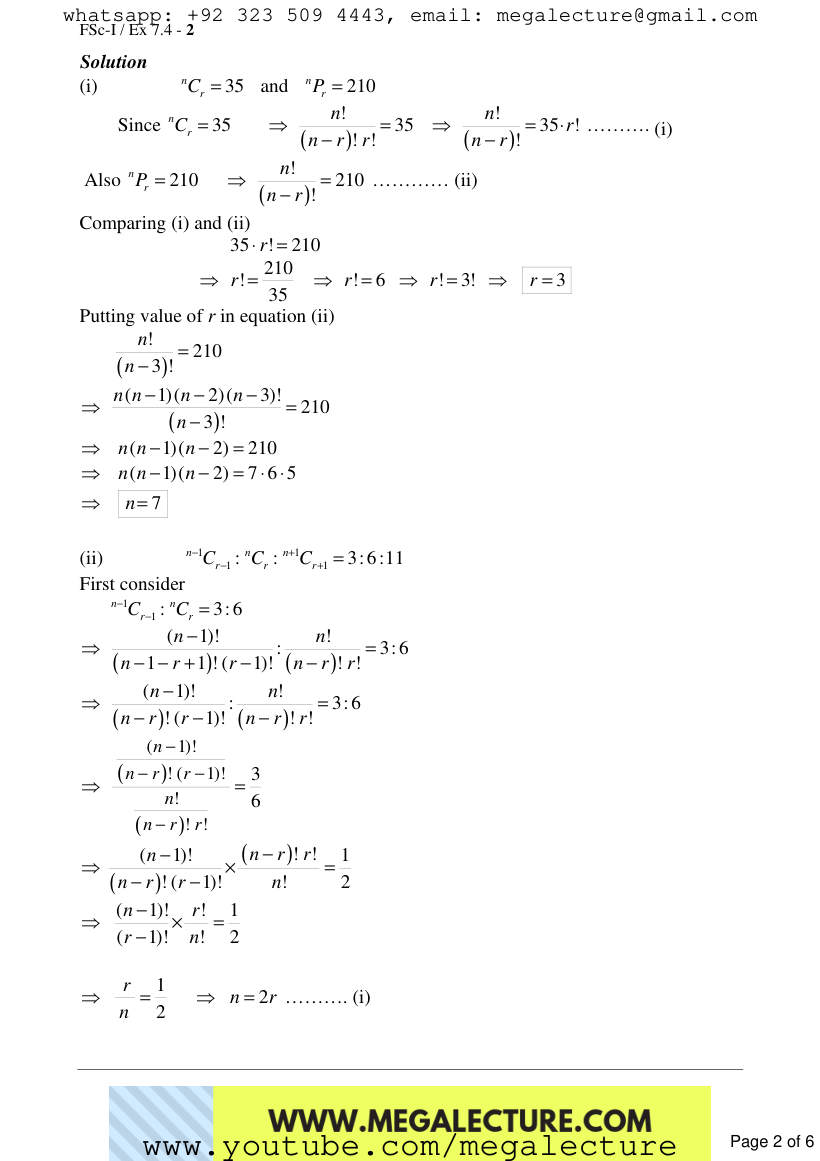 Page 2 of Exercise 7.4