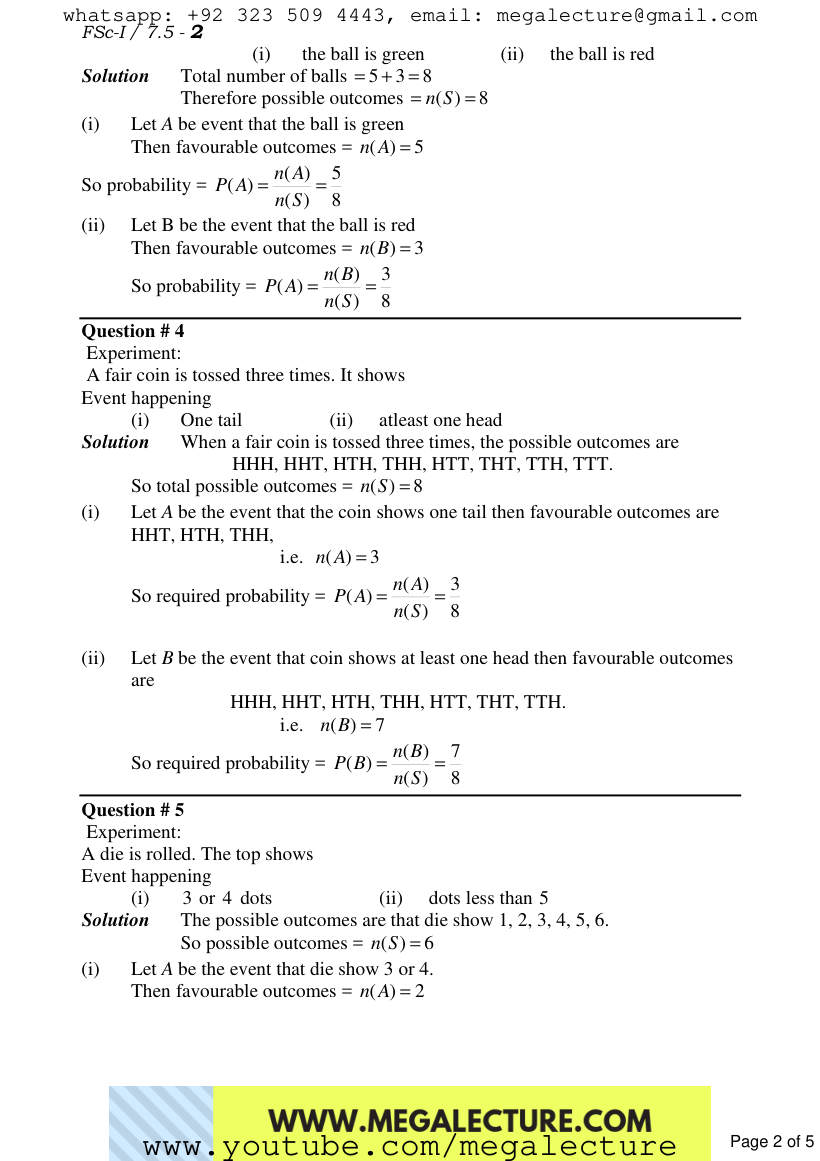 Page 2 of Exercise 7.5