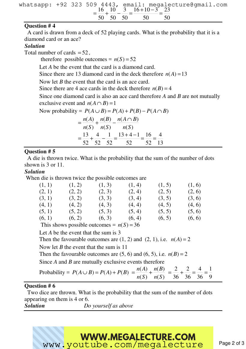 Page 2 of Exercise 7.7