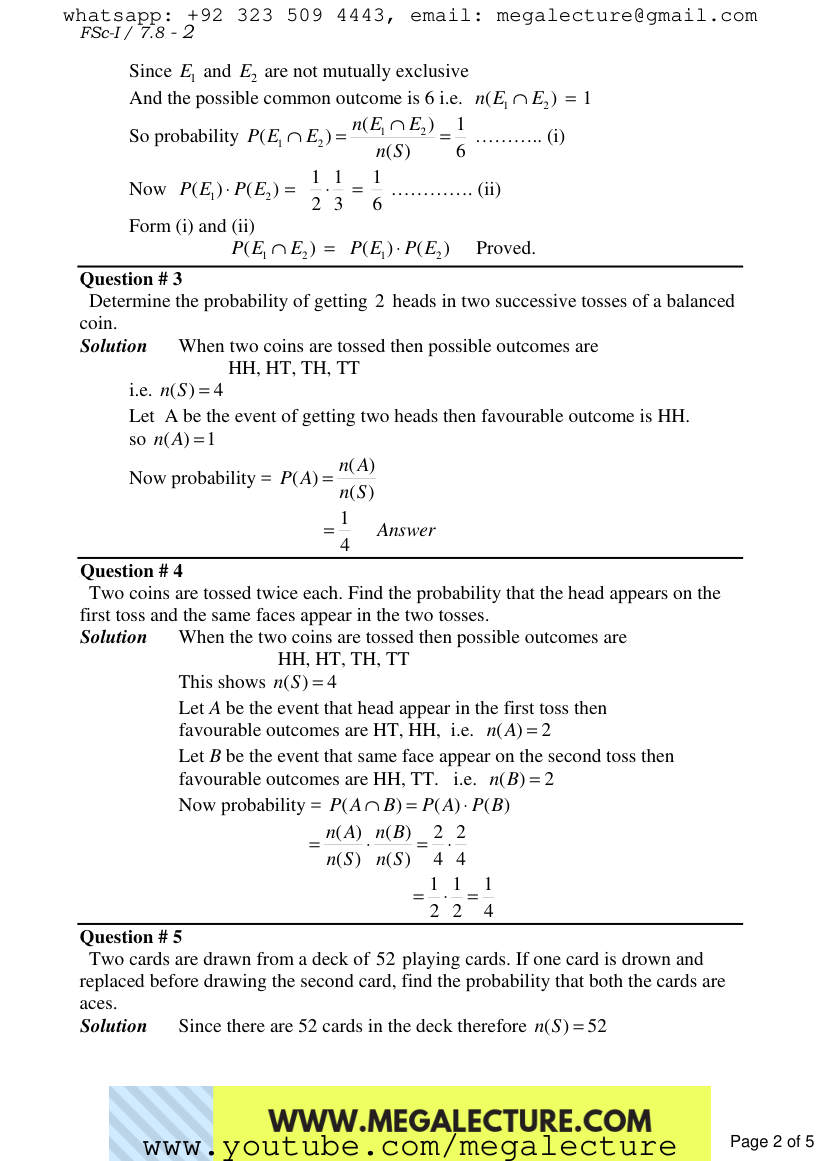 Page 2 of Exercise 7.8