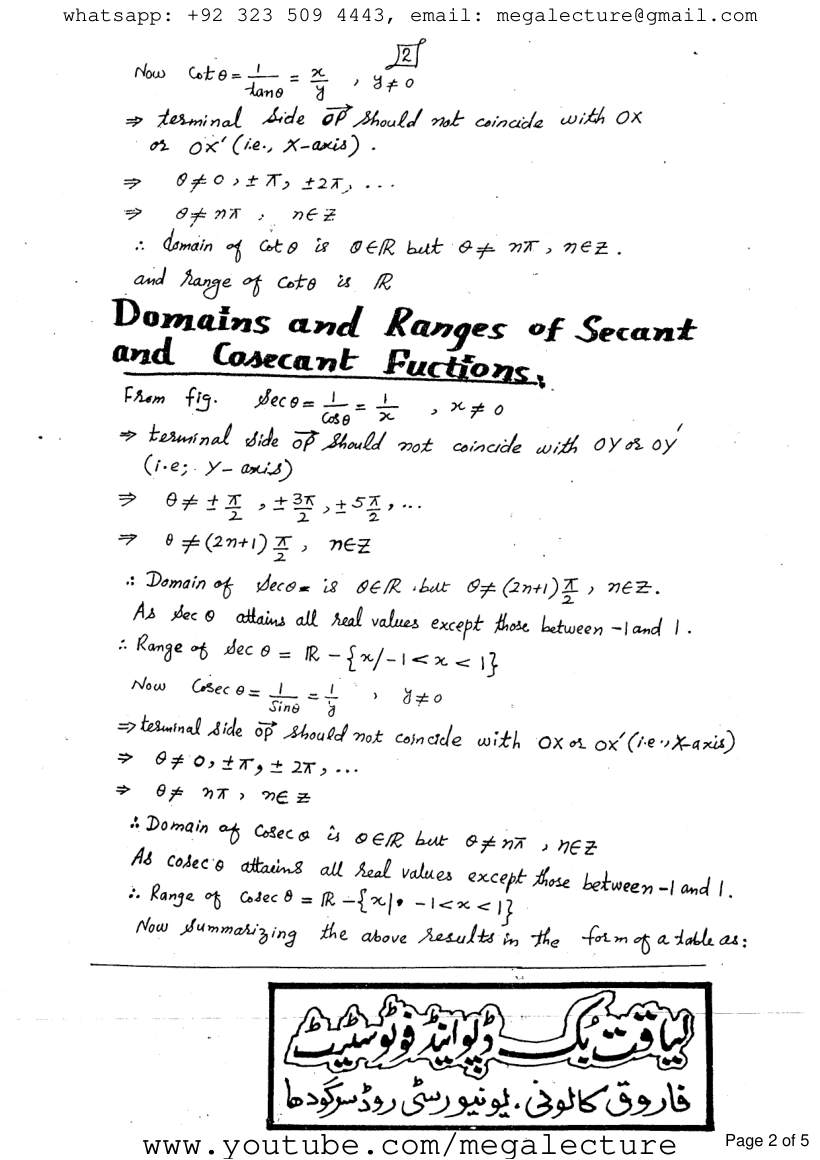 Page 2 of Exercise 11.1