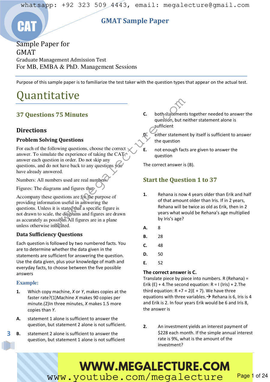 Page 1 of GMATSP