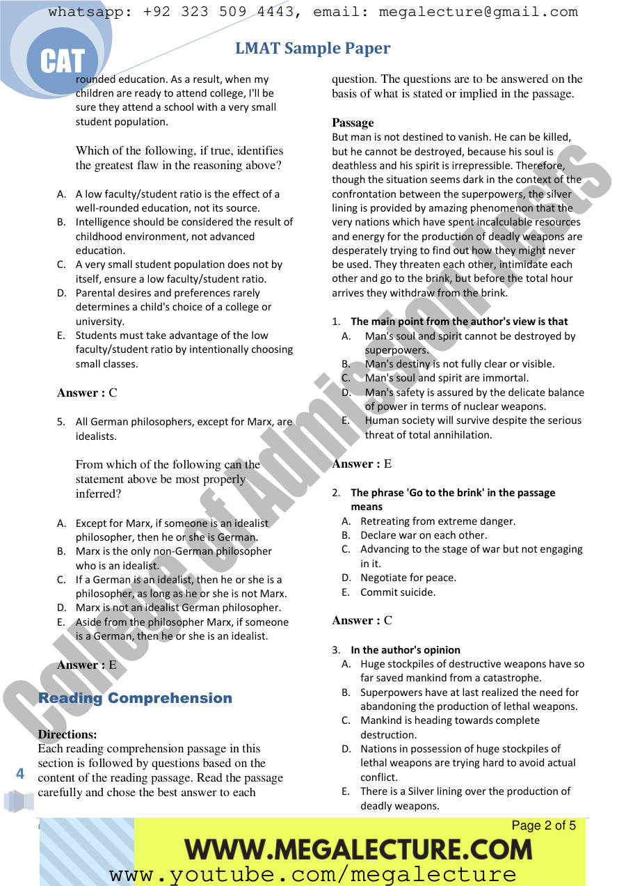 Page 2 of LMATSP