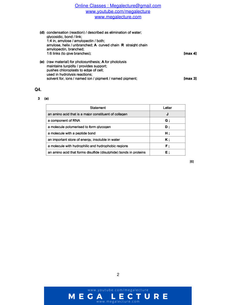 Page 2 of Marking scheme