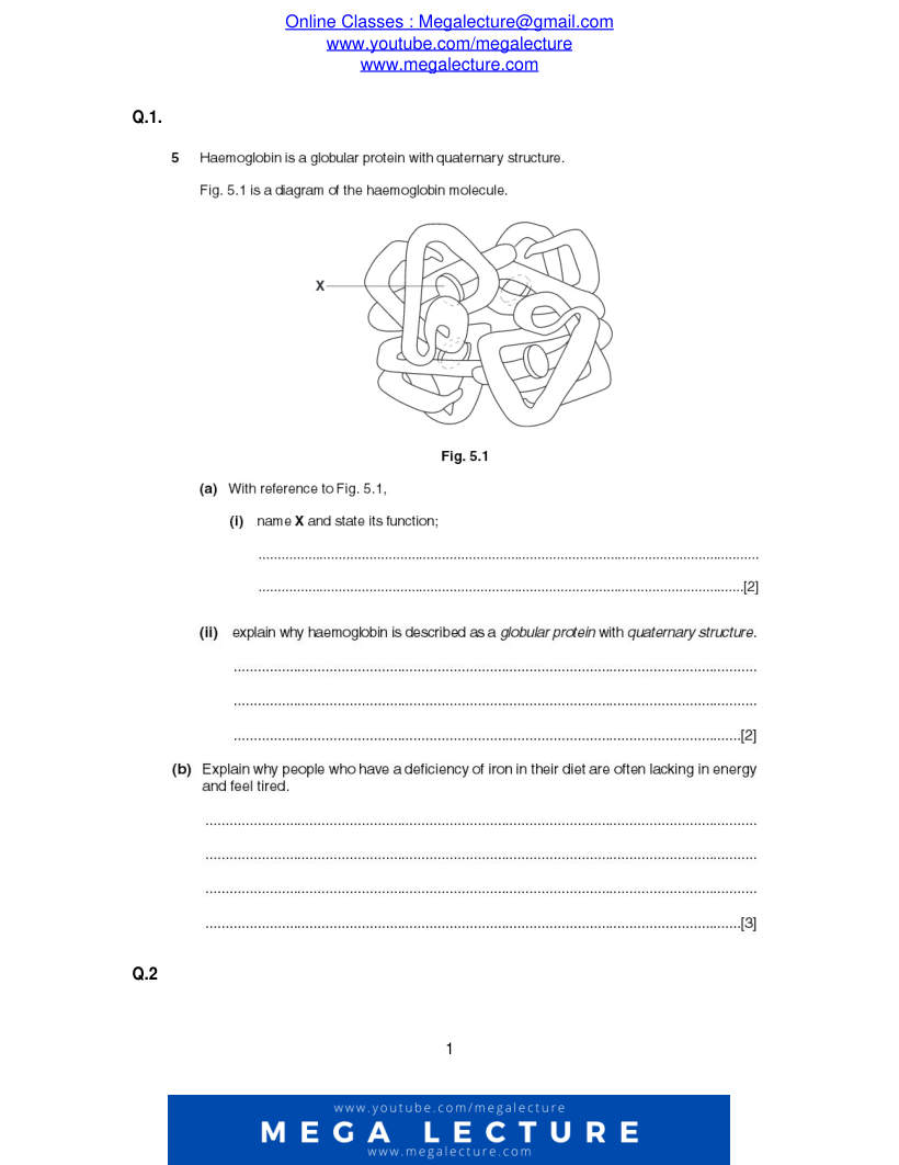 Page 1 of Questions
