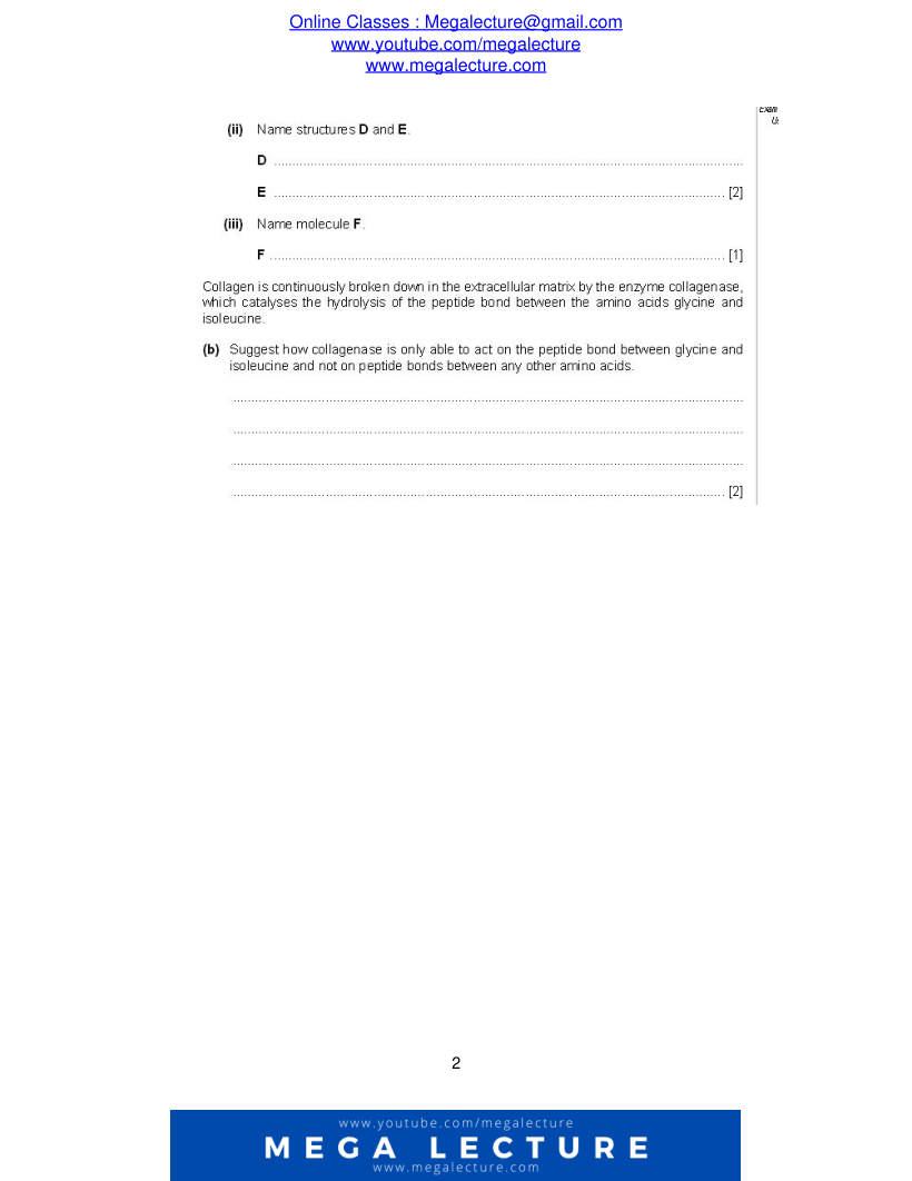 Page 2 of Questions