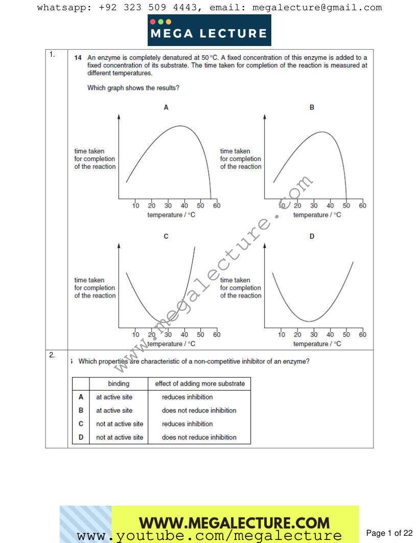 Page 1 of Questions