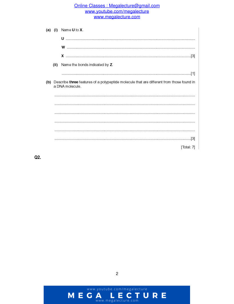 Page 2 of Questions
