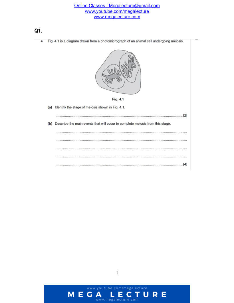 Page 1 of Questions