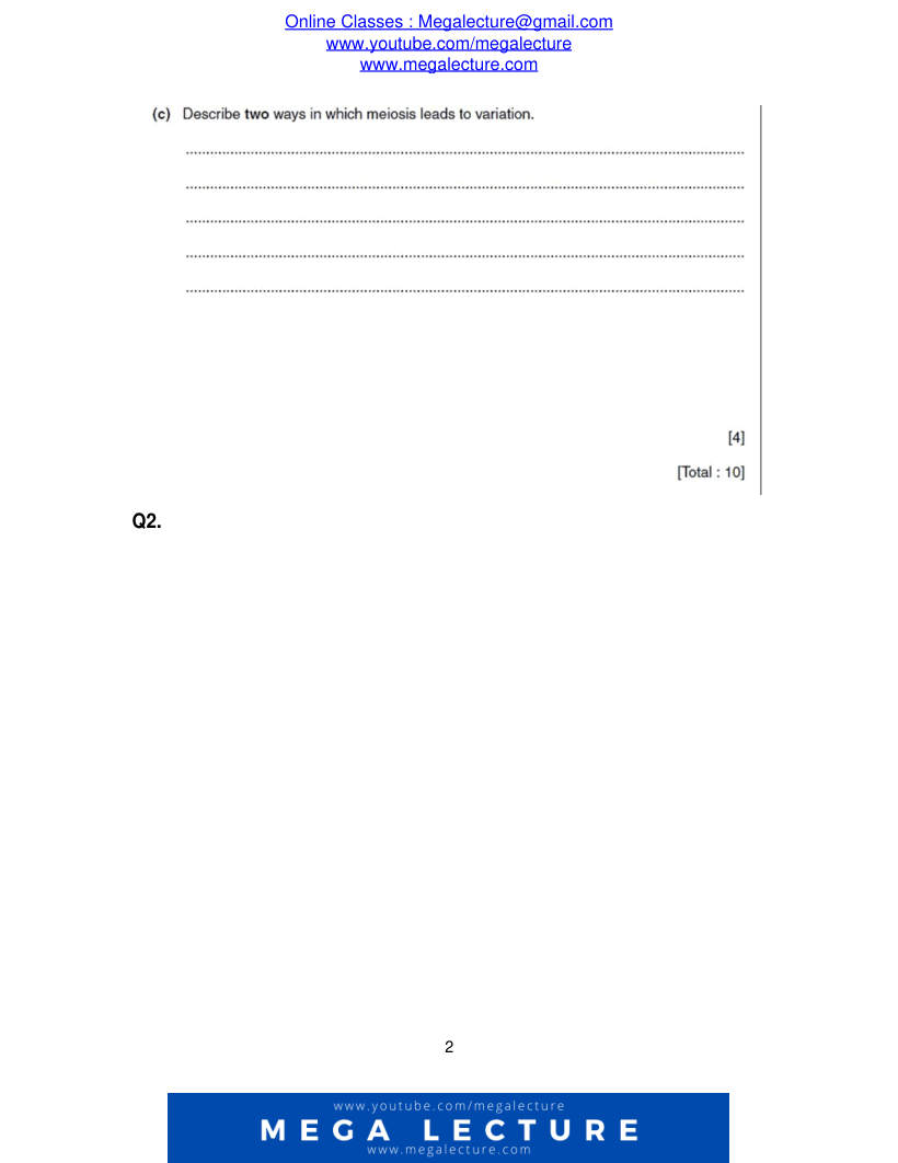 Page 2 of Questions
