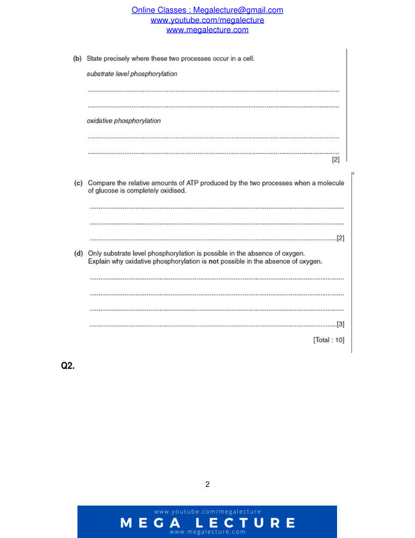 Page 2 of Questions