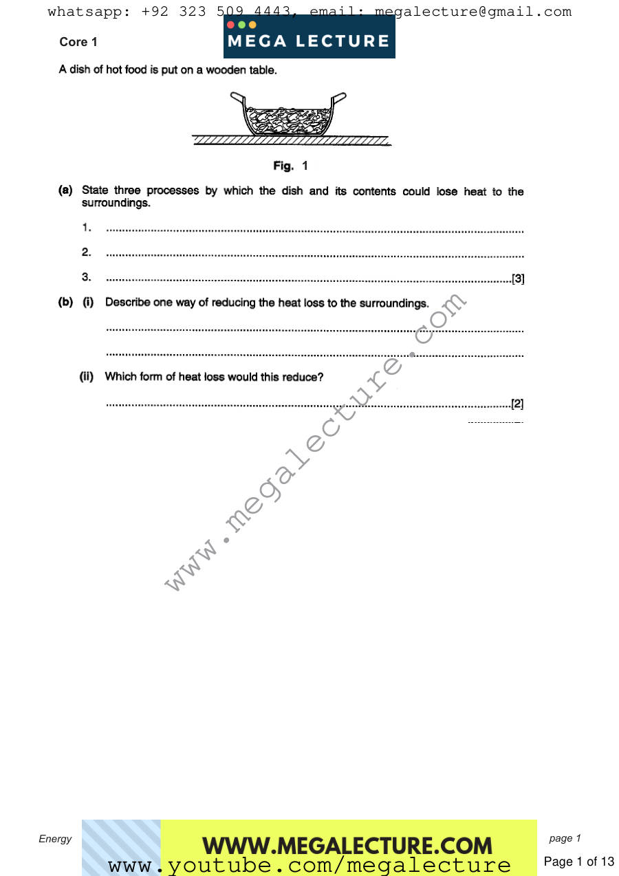 Page 1 of Energy