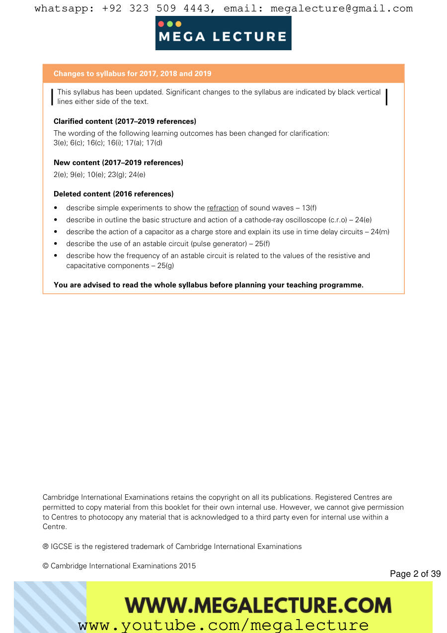 Page 2 of Syllabus