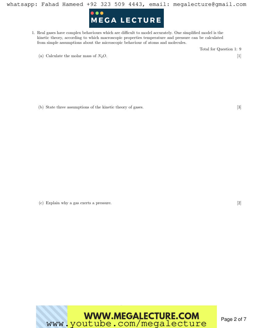 Page 2 of Questions